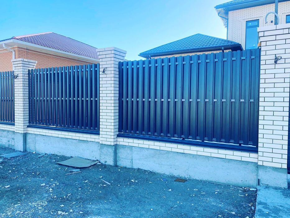 Ворота,навес,перила