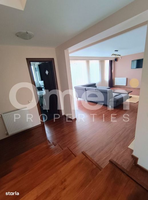 Casă de închiriat | 150 mp utili | Garaj | Complet mobilată și utilată
