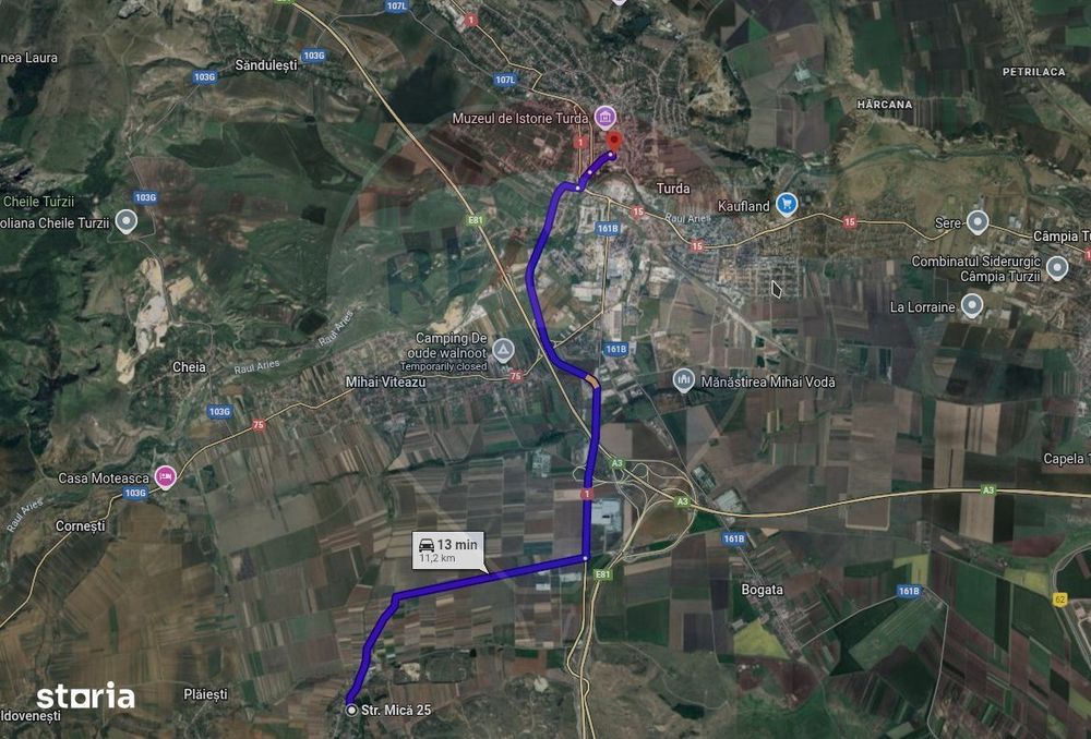 Teren intravilan, Bădeni - Turda, judetul Cluj