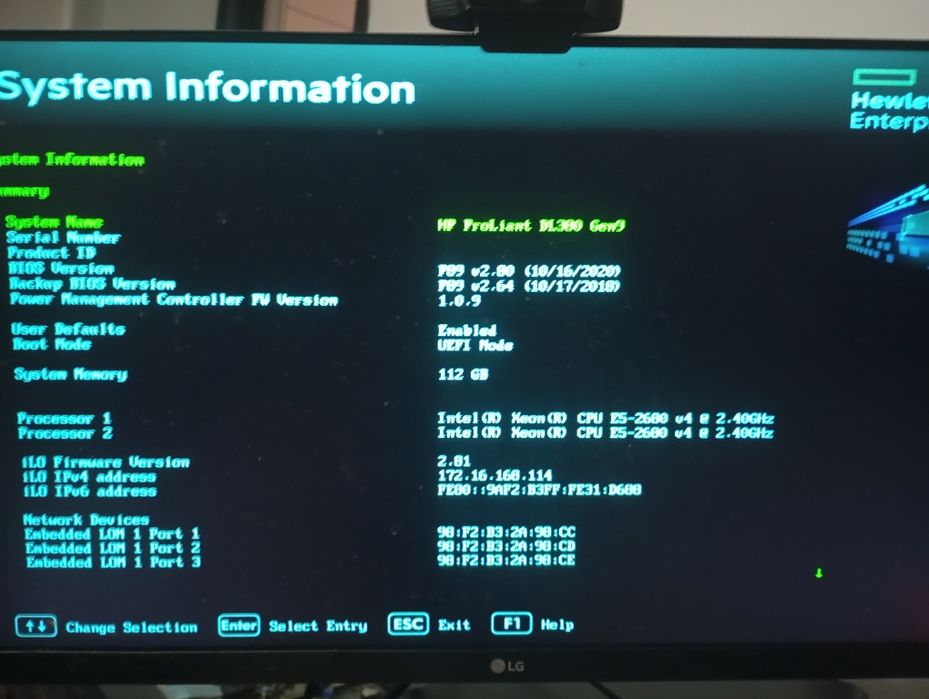 Vand server HPE DL 380 G9 urgent - stare foarte buna