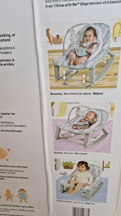 InGenuity Keep Cozy бебешка люлка и шезлонг