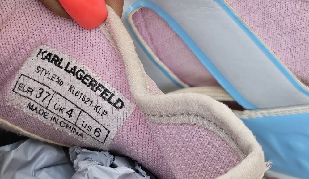 Karl Lagerfeld оригинални дамски сникърси 38 номер