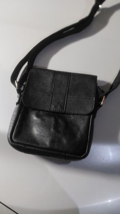 Барсетка из натуральный кожи