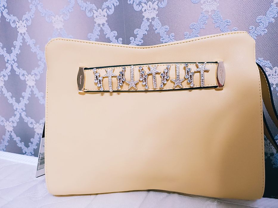 Сумка в горчичном цвете