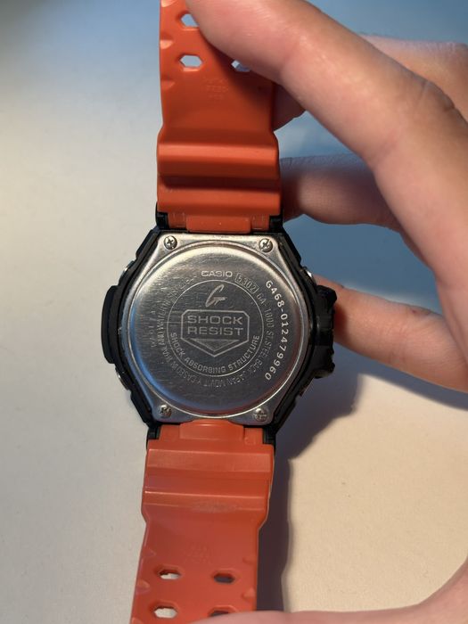 CASIO GA-1000-4A G-SHOCK SKY COCKPIT Quartz Orange Black