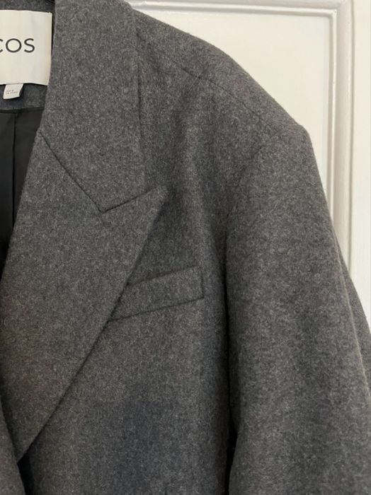 COS wool and cashmere blend oversized coat