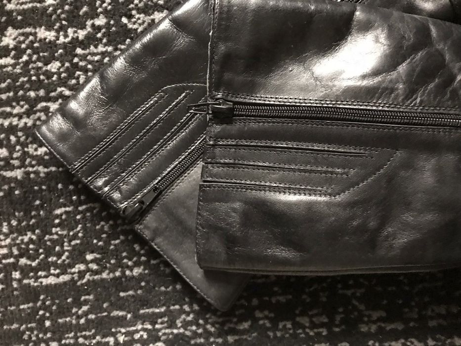 Cizme din piele cu toc patrat