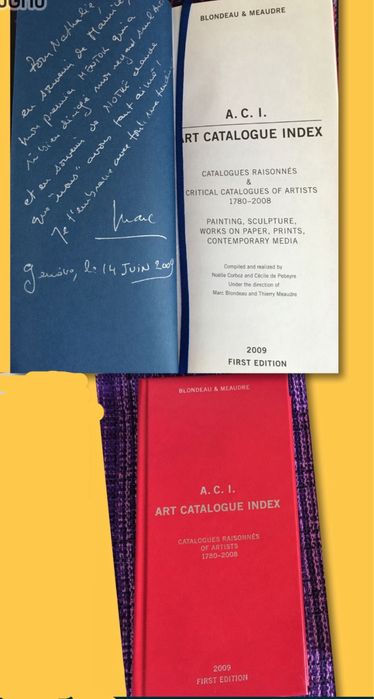 Art каталог за изкуство 1780-2008г френски език