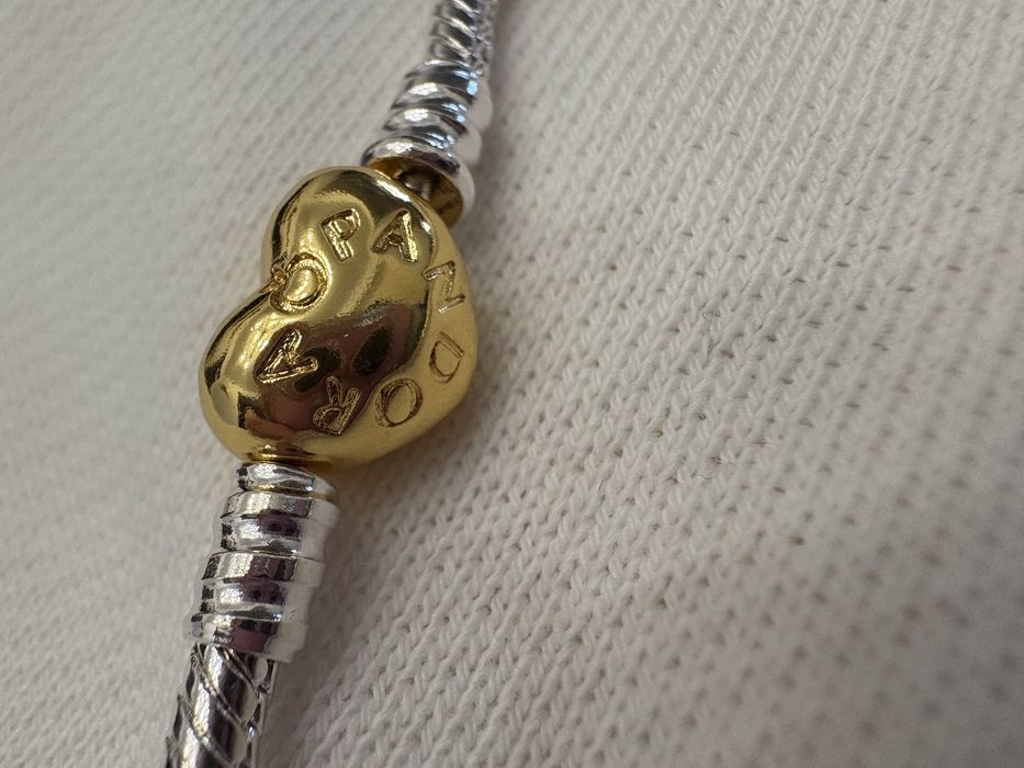 Bratara Pandora 16 cm noua Aurie