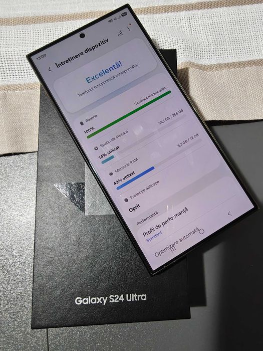 Samsung Galaxy S24 Ultra , 256 / 12 GB , la cutie , IMPECABIL !