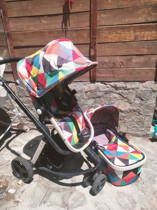 Бебешка количка Cosatto летен, зимен кош + чанта и чувалче