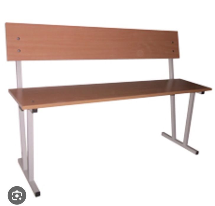 Парта школьная со скамейкой