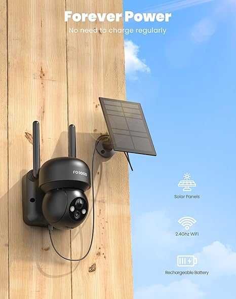 Камера със соларен панел