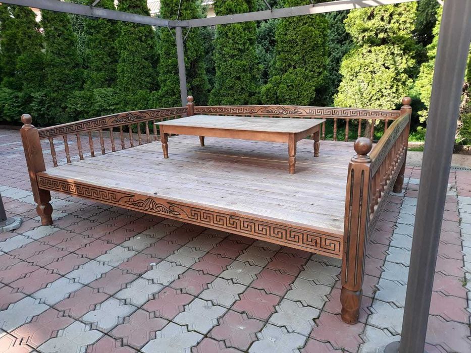 Топчаны беседки новые