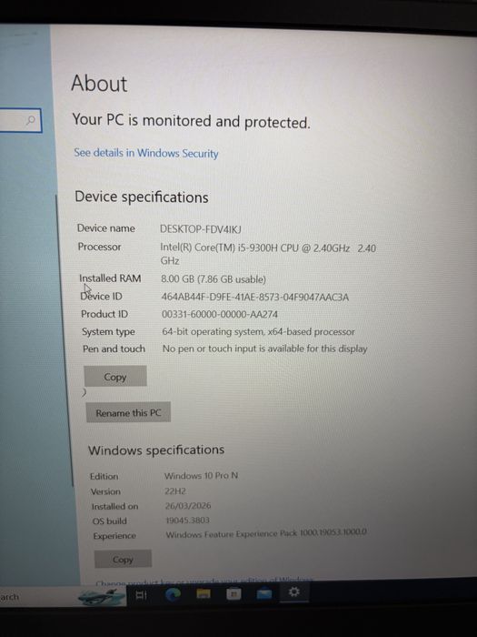 Asus Rot Strix G531GT