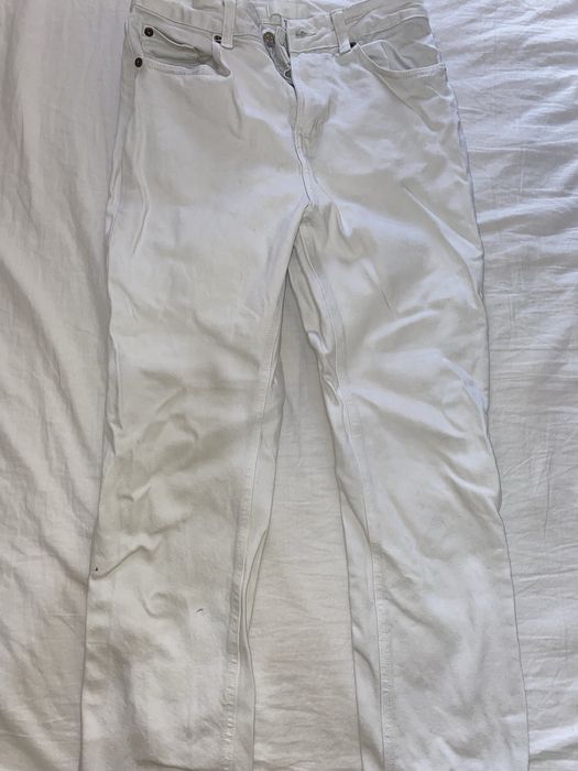 Бели дънки Zara