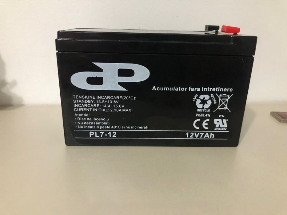 Acumulat 12V 7 ah ,navomode,ups,panou solar