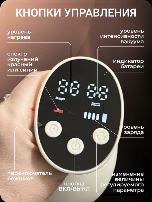 Вакуумный массажер