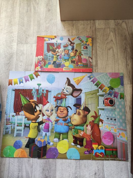 Развивающие макси пазлы