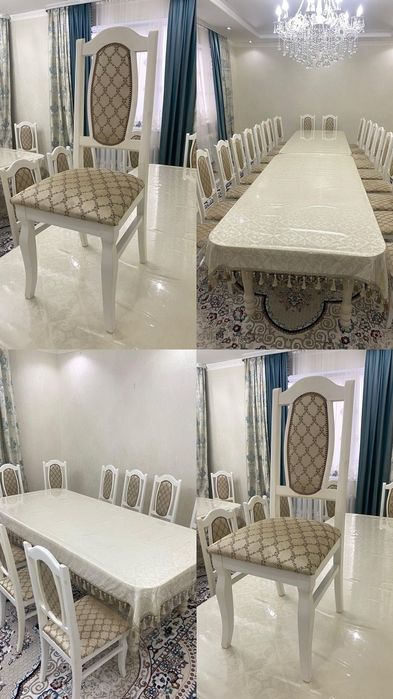 Гостинни стол со стулями