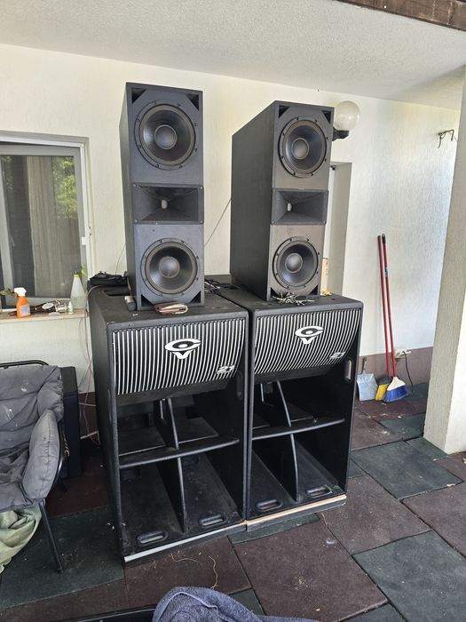 2 subwooferi cerwin vega ts 42 de 21 inch