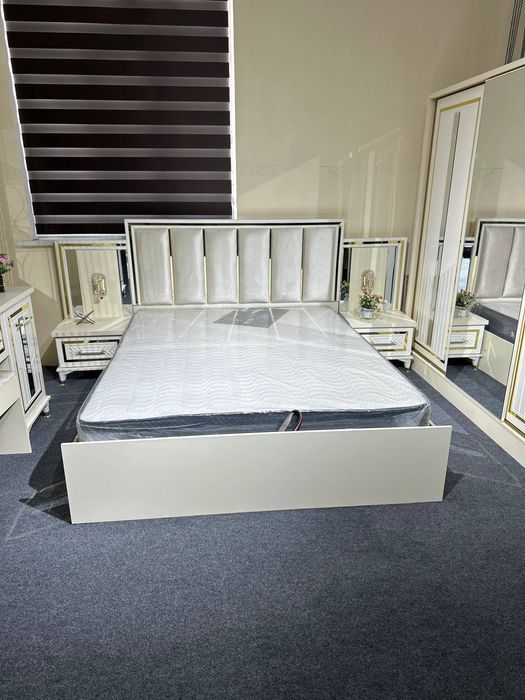 Spalniy Neo Klasika Mdf Krashniy Kamplekt Sifati Zõr Baquvat matras bn