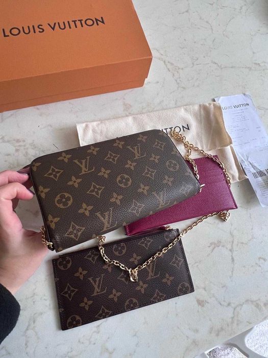 Louis Vuitton Pochette Félicie originală – set complet
