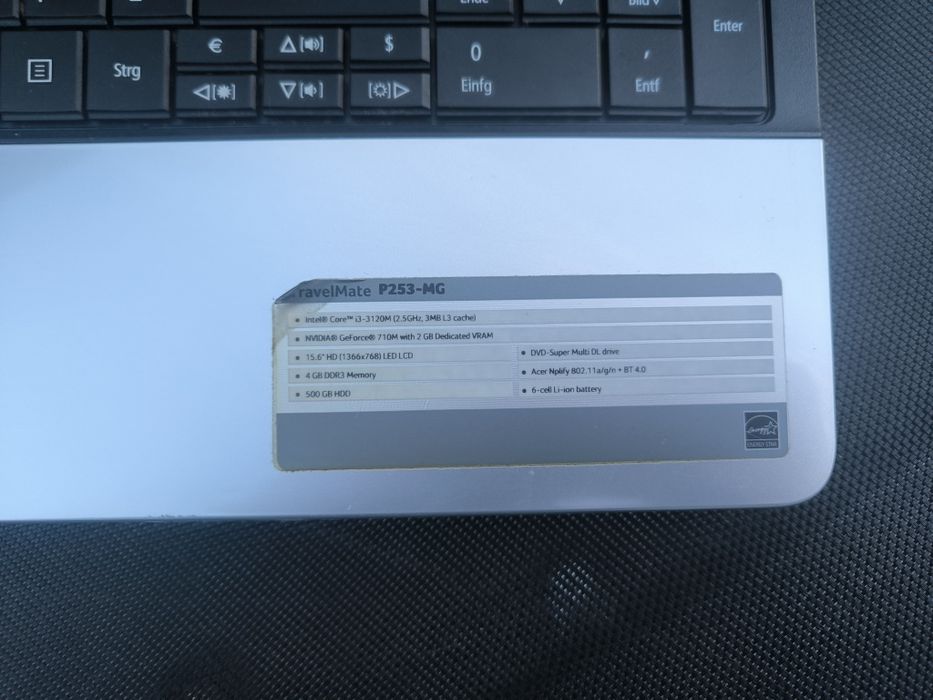 Laptop Acer Aspire i3