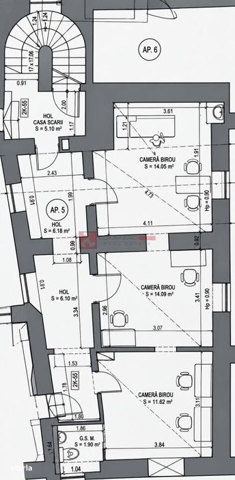 Spatiu Comercial 65 Mp | Et.1 | Centrul Istoric