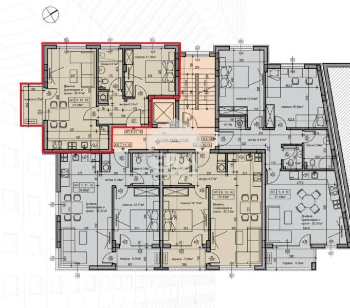 Продава се Двустаен апартамент в София, Модерно предградие - 70 кв.м за 820 €/кв.м - Снимка #1