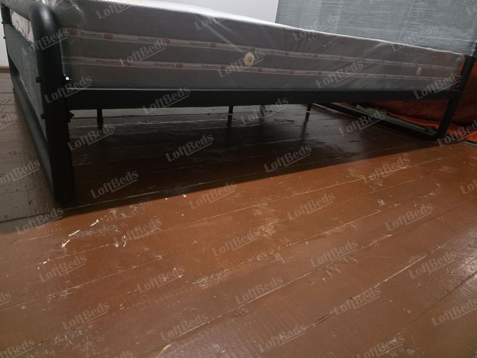 Двуспальная и односпальная кровать в стиле Лофт, Kravat LOFT stilida