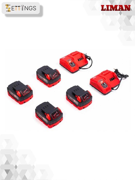 Liman L4IN1 – 4v1 Akkumulyatorli Instrumentlar To‘plami