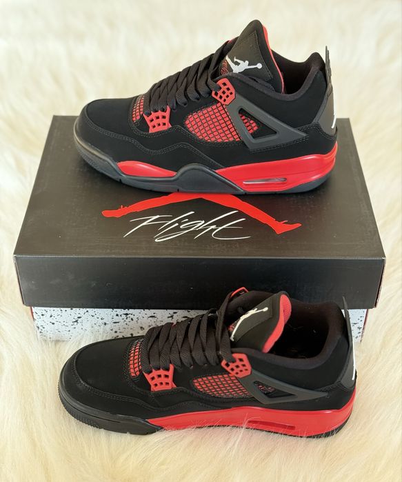 Air Jordan 4 Retro Red Thunder Full Box Verificare Colet Size 35,5-45
