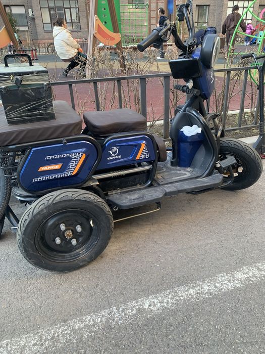 Трицикл. Электро