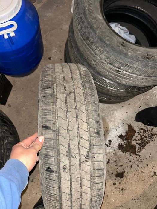 Продам летние шины малым износом