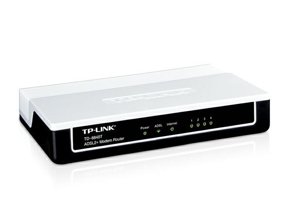Маршрутизатор со встроенным модемом ADSL2+ TP-Link TD-8840T