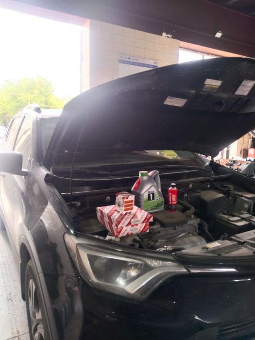 Замена масла в двигателе