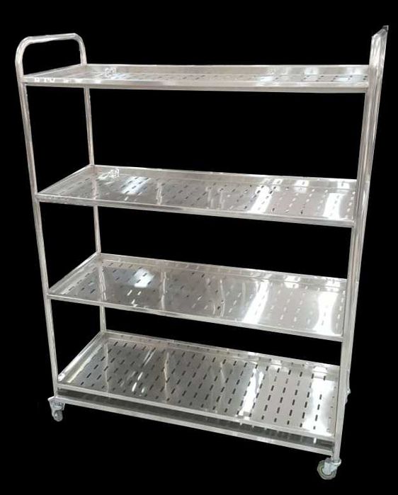 Тележка на колесах из нержавейки от Primo Group