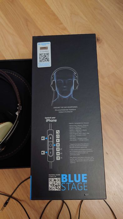 Продавам стерео слушалки SENNHEISER MOMENTUM Ivory