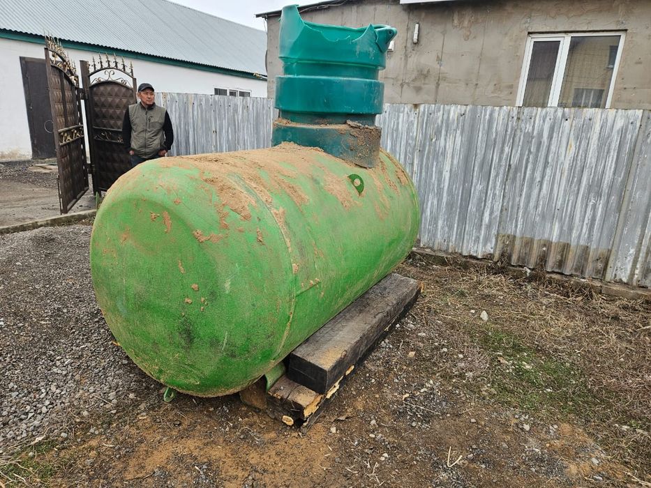 Метолический ёмкость газ