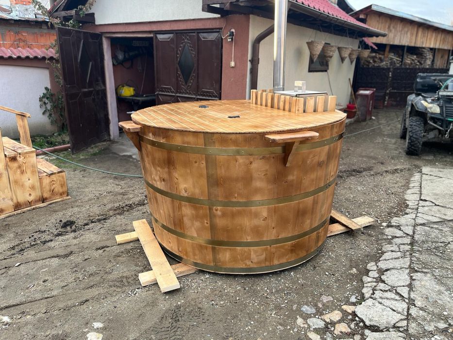 Ciuber lemn ,cada lemn ,hot tube