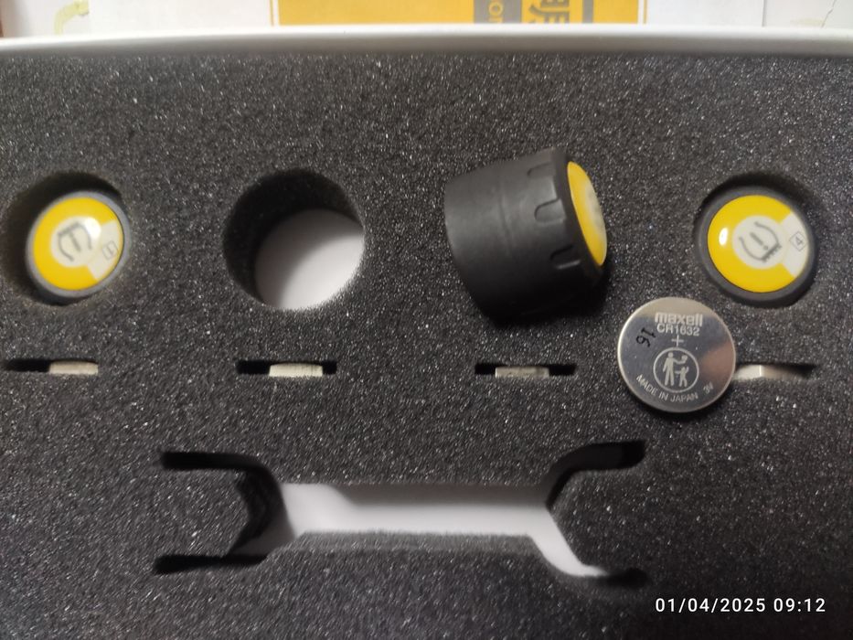 Блутут BLE TPMS сензори за налягане на автомобилни гуми.