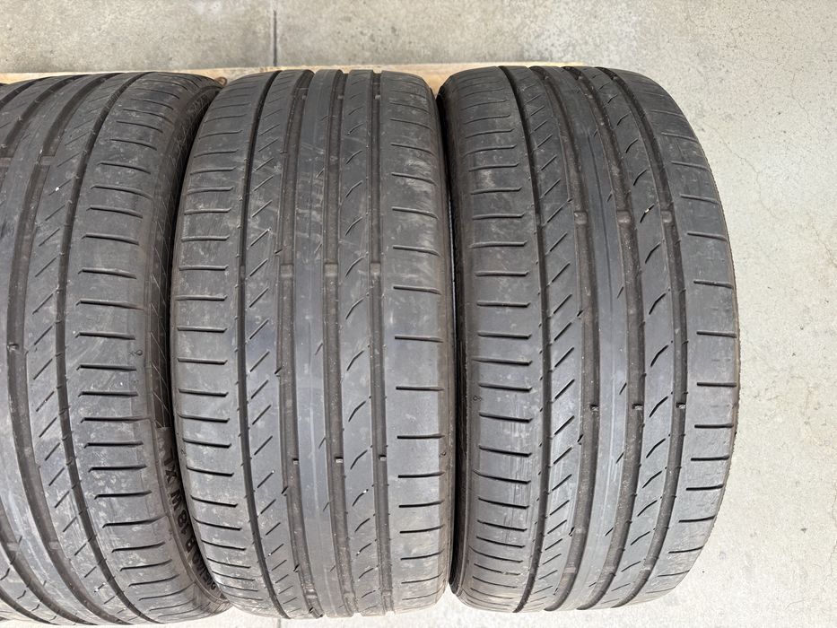 4бр. ОТЛИЧНИ Летни Гуми С Борд 215/40R/18 -CONTINENTAL- DOT:4720- 4.5мм.