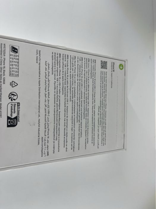 Iphone 16 128GB Black Produs Nou Sigilat