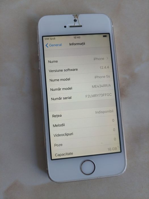 [5s] Vând Apple iPhone 5S Gold Neverlocked, fără probleme //poze reale