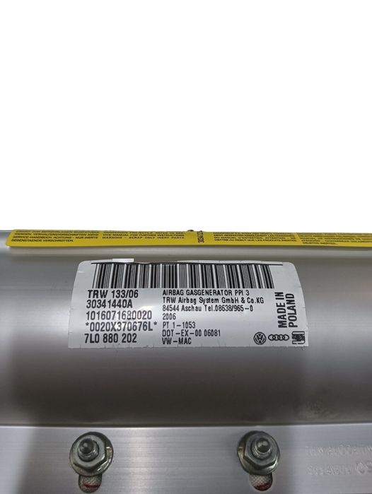 Airbag Pasager Volkswagen Touareg 7La, 7L6, 7L7 2002 - 2013 7L0880202