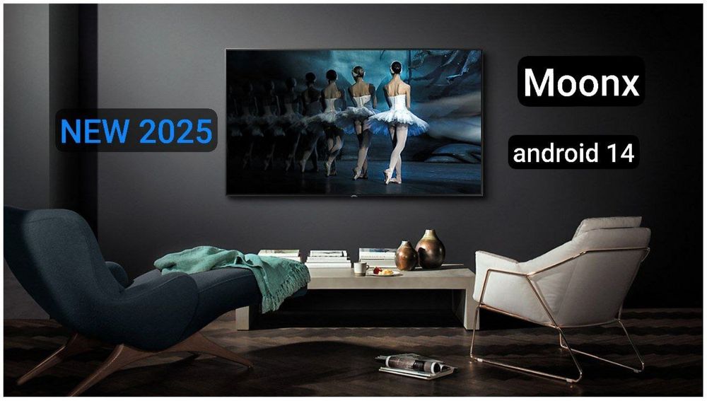 Телевизор Moonx Tv 43’ FHD, Android 14 топовая продукция Узбекистана