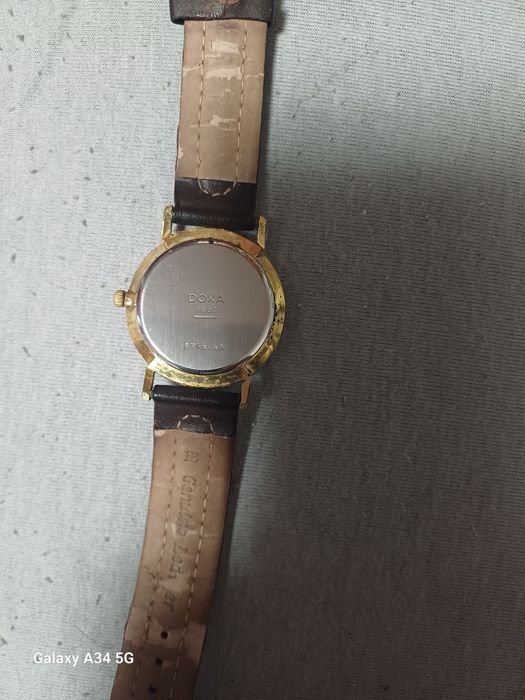 Ceas doxa mecanic original punte pe spate 1889.         6765.49