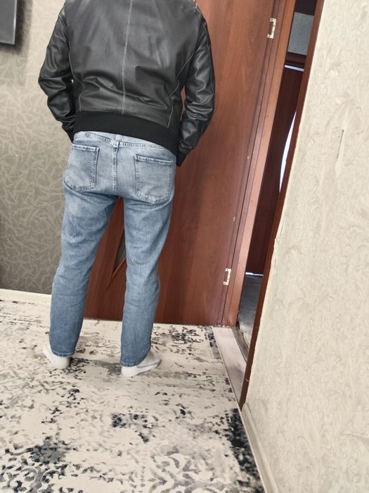 Куртка кожаная мужская