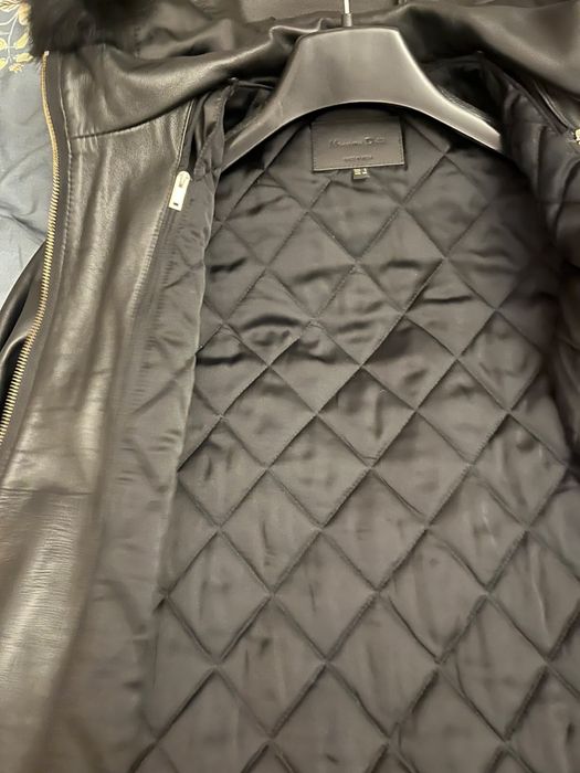 Кожаная куртка Massimo Dutti